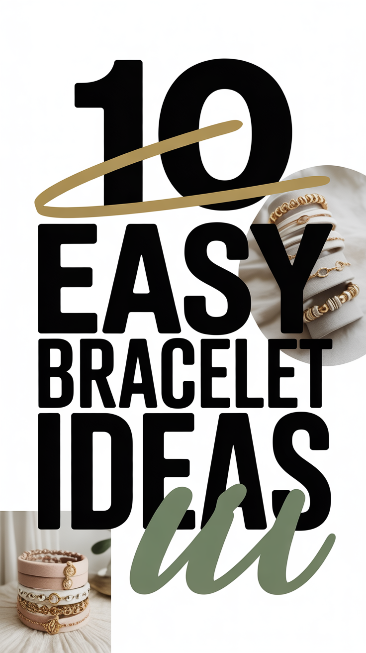 10 Easy Bracelet Ideas