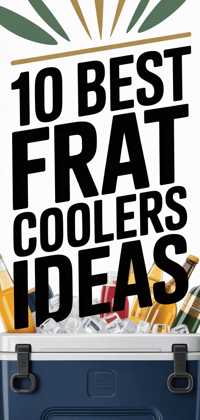 10 Best Frat Coolers Ideas