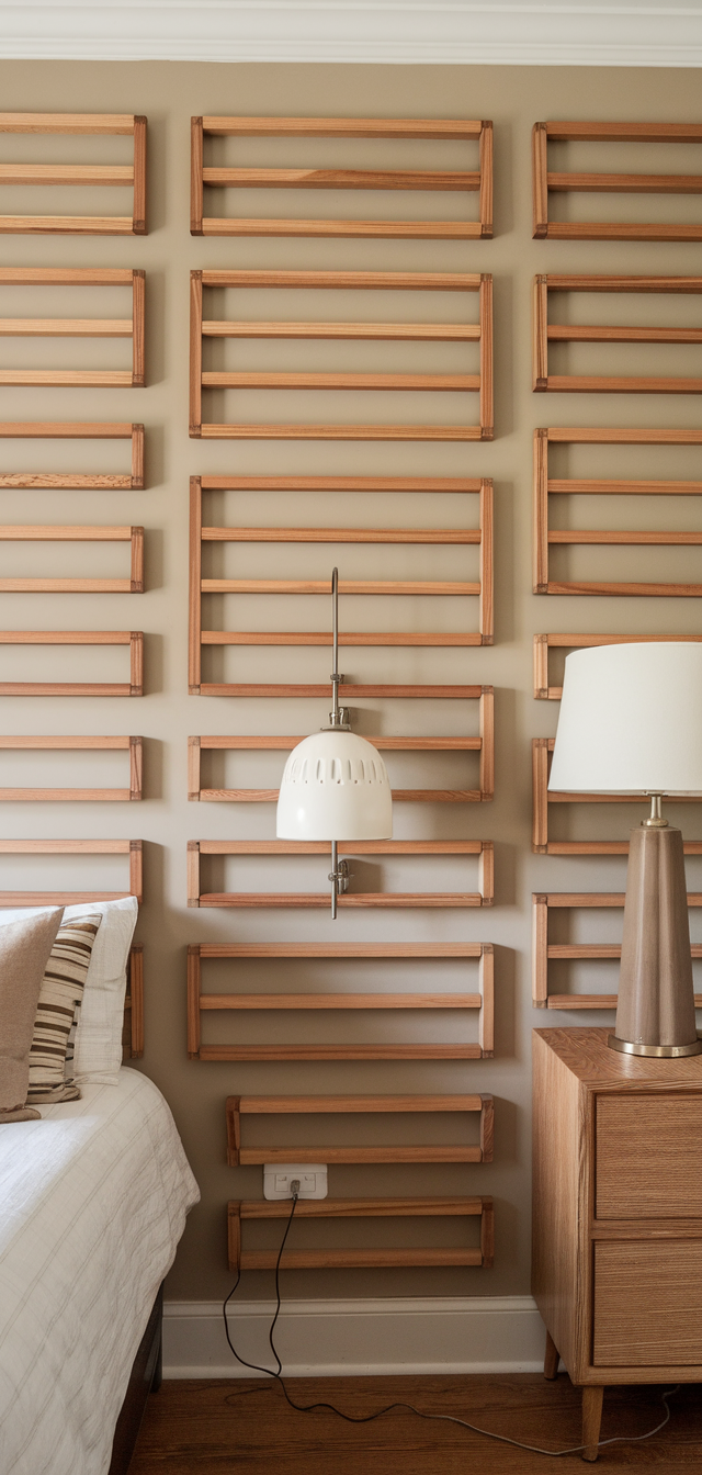 10 Amazing Back Bedroom Wall Design Ideas