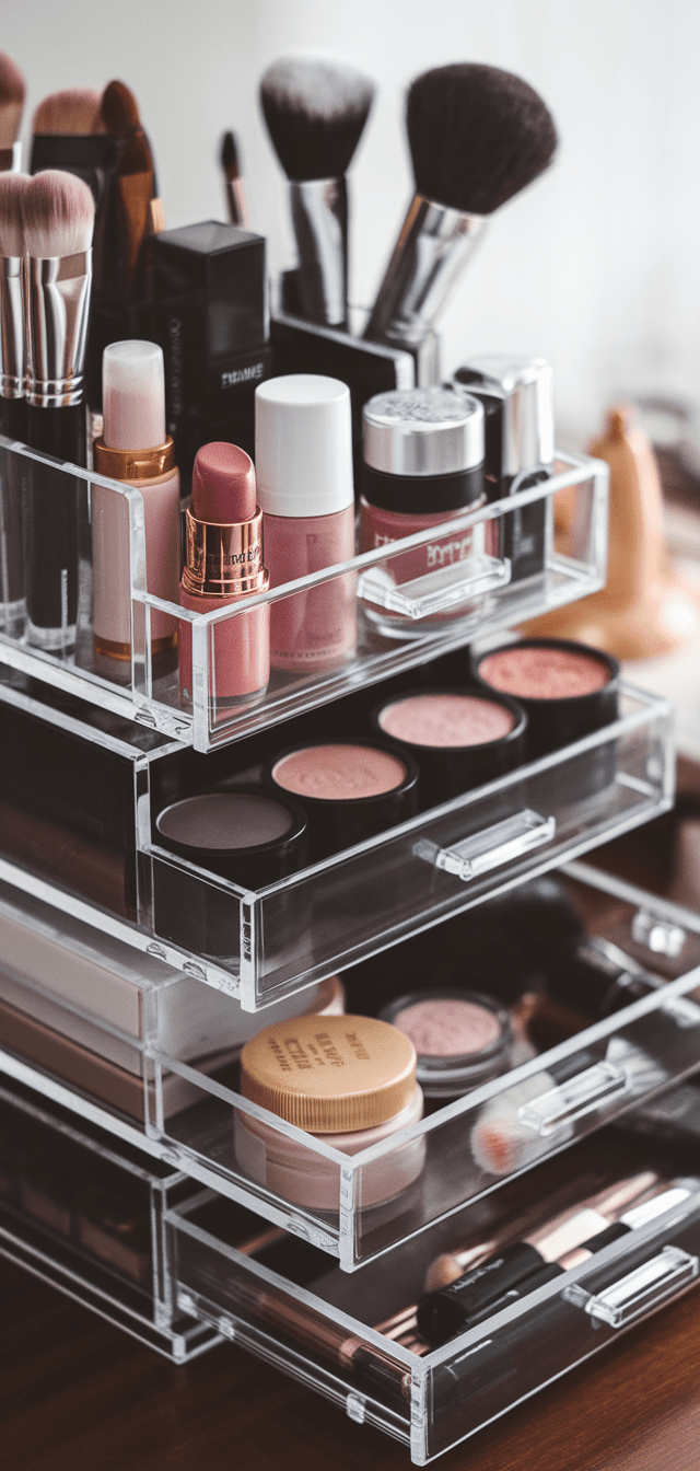10 Easy Makeup Organizer Ideas
