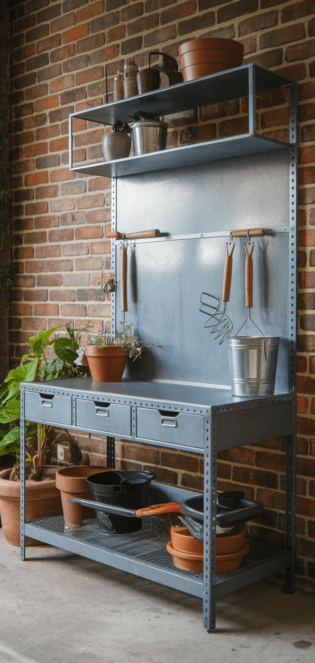 10 Creative Potting Bench Ideas