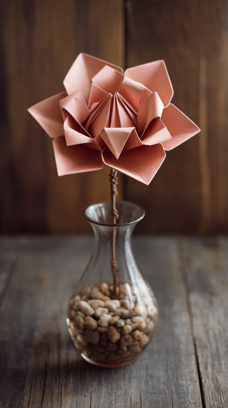 10 Easy Origami Flower Ideas
