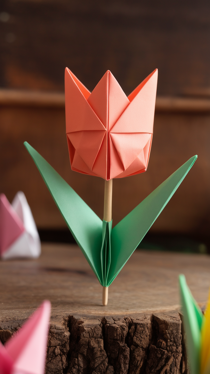 10 Easy Origami Flower Ideas
