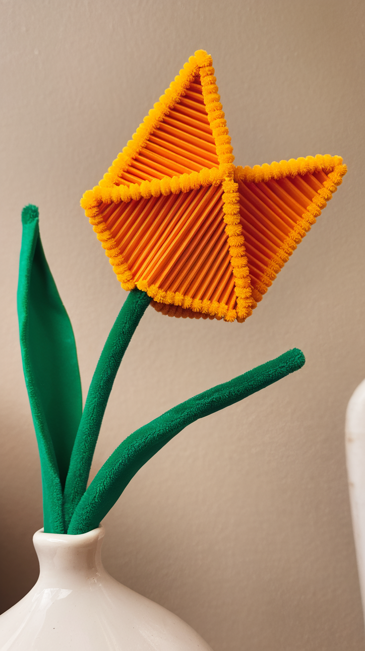 10 Creative Pipe Cleaner Flower Ideas
