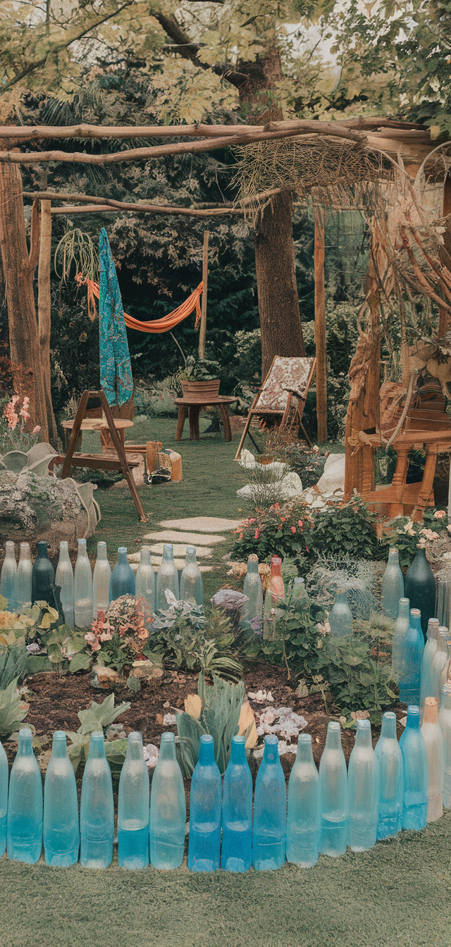 10 Beautiful Hippie Garden Ideas