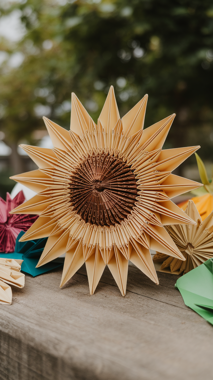 10 Easy Origami Flower Ideas