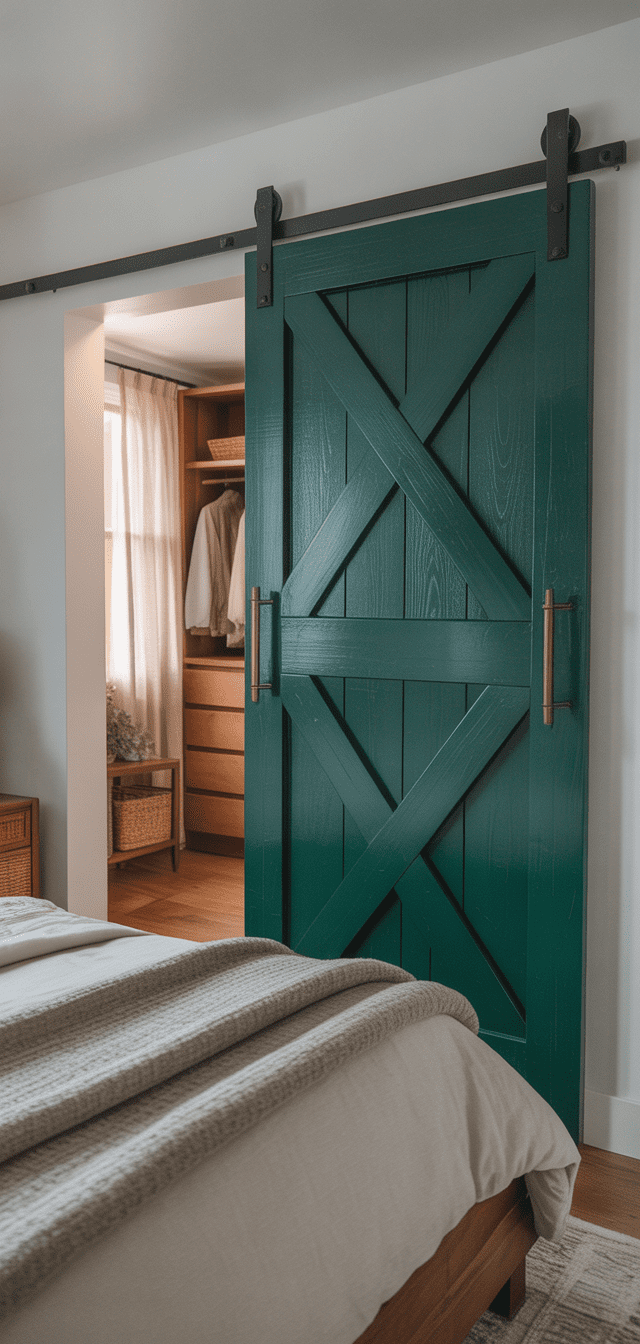 10 Beautiful Bedroom Barn Door Ideas