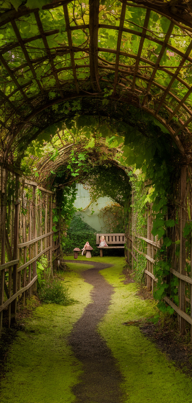 10. The Winding Mossy Stone Path