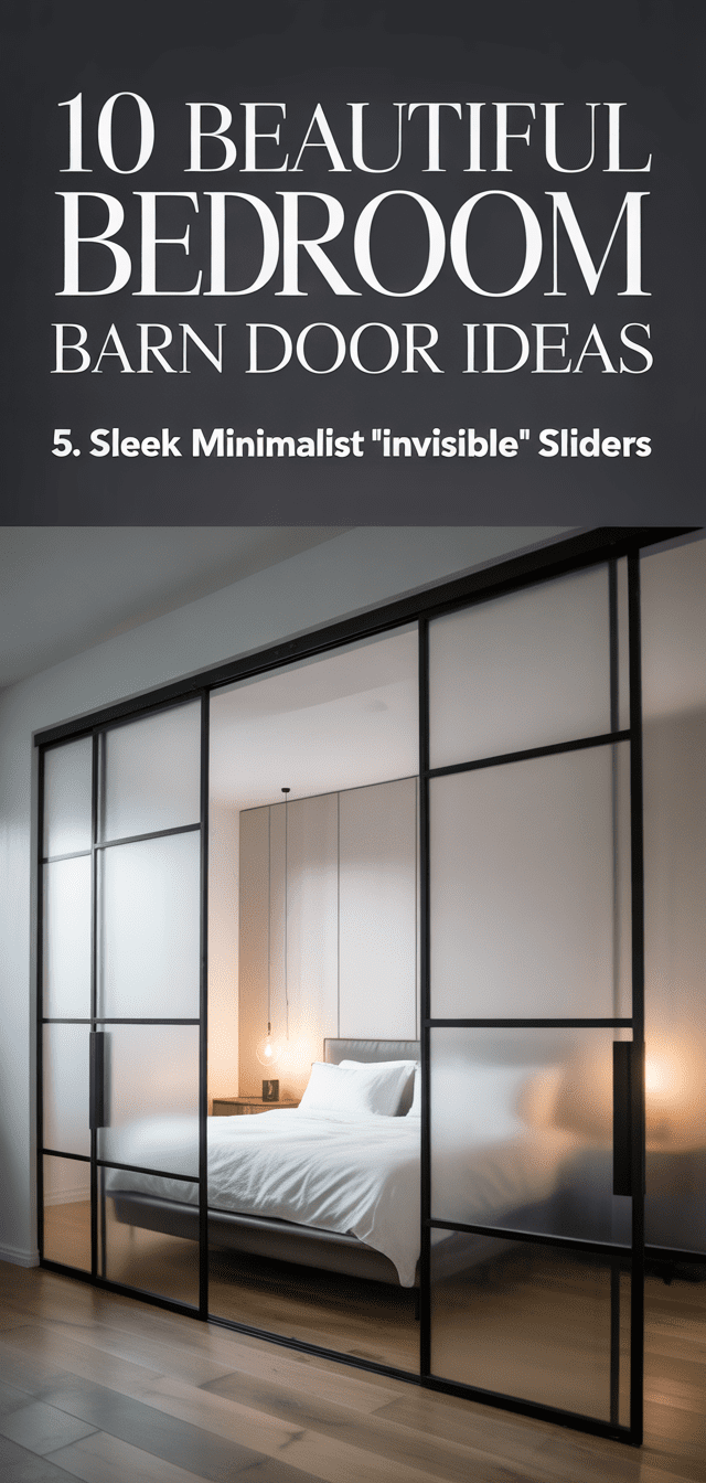 10 Beautiful Bedroom Barn Door Ideas