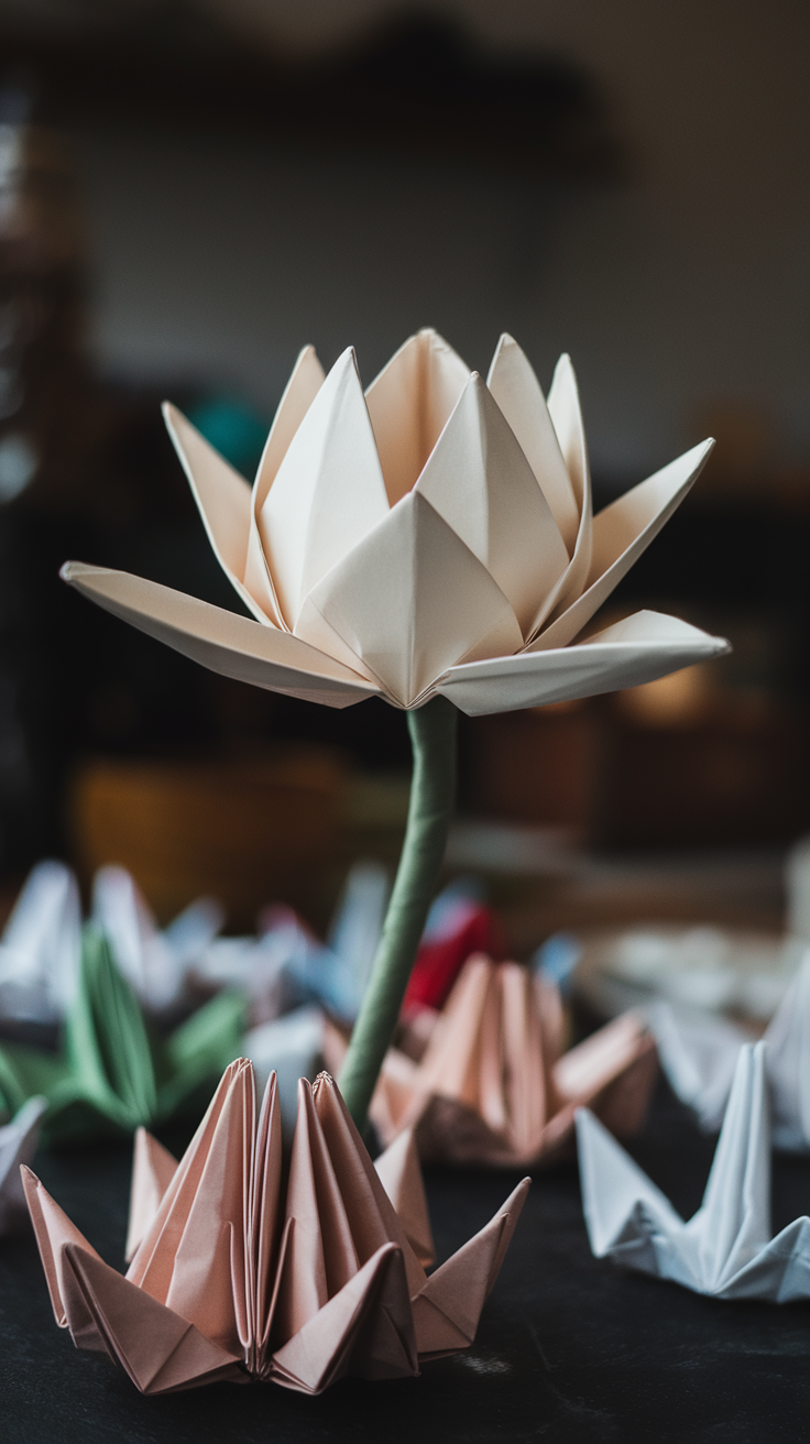10 Easy Origami Flower Ideas