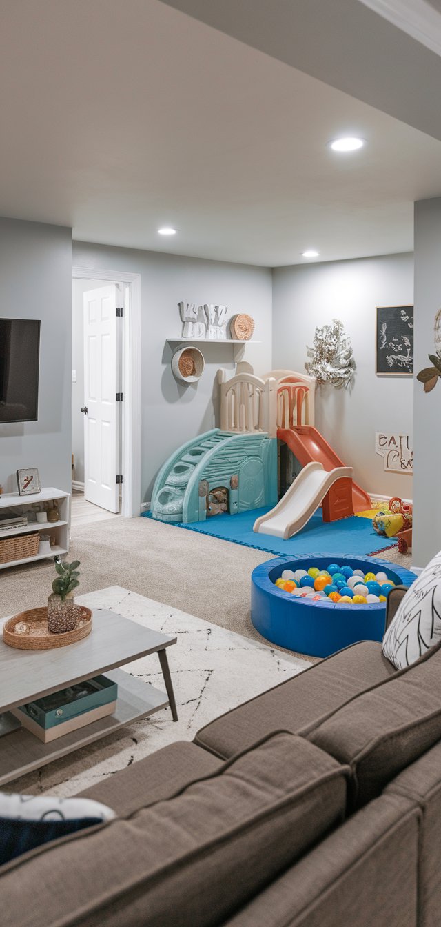 10 Best Incredible Basement Living Room Ideas