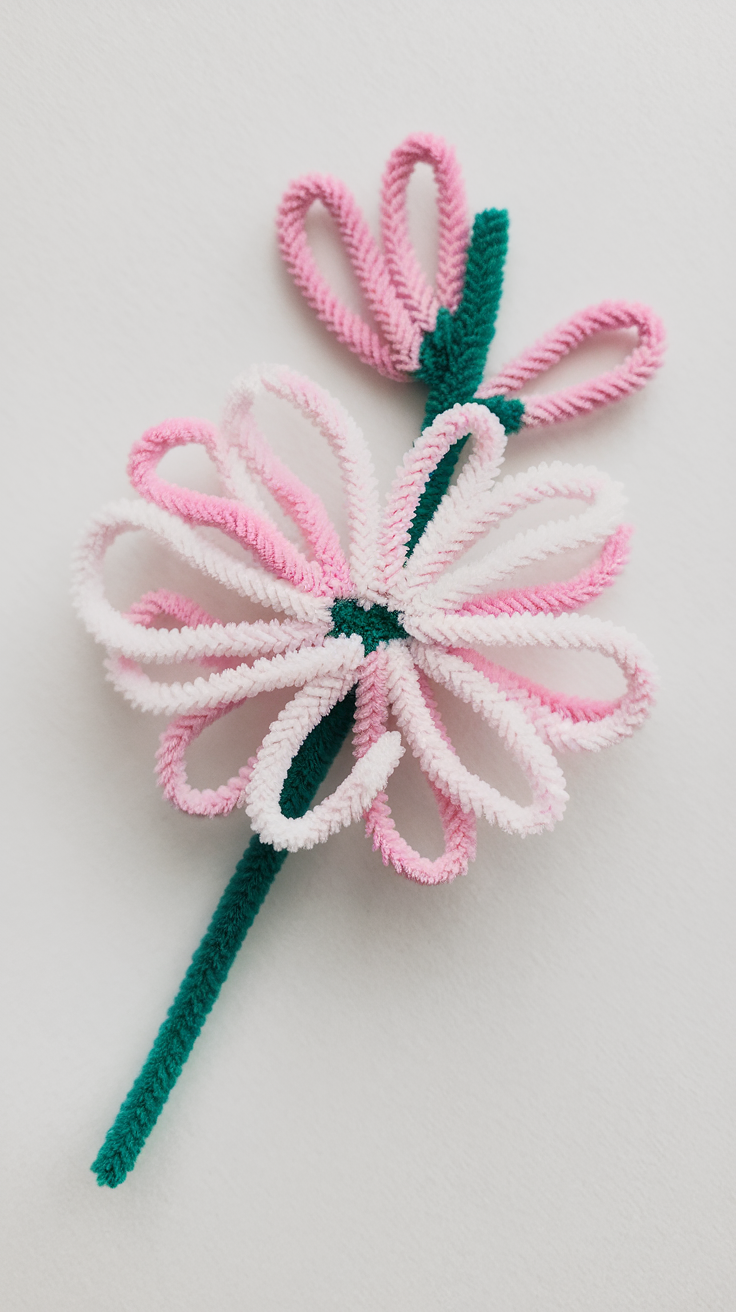 10 Creative Pipe Cleaner Flower Ideas
