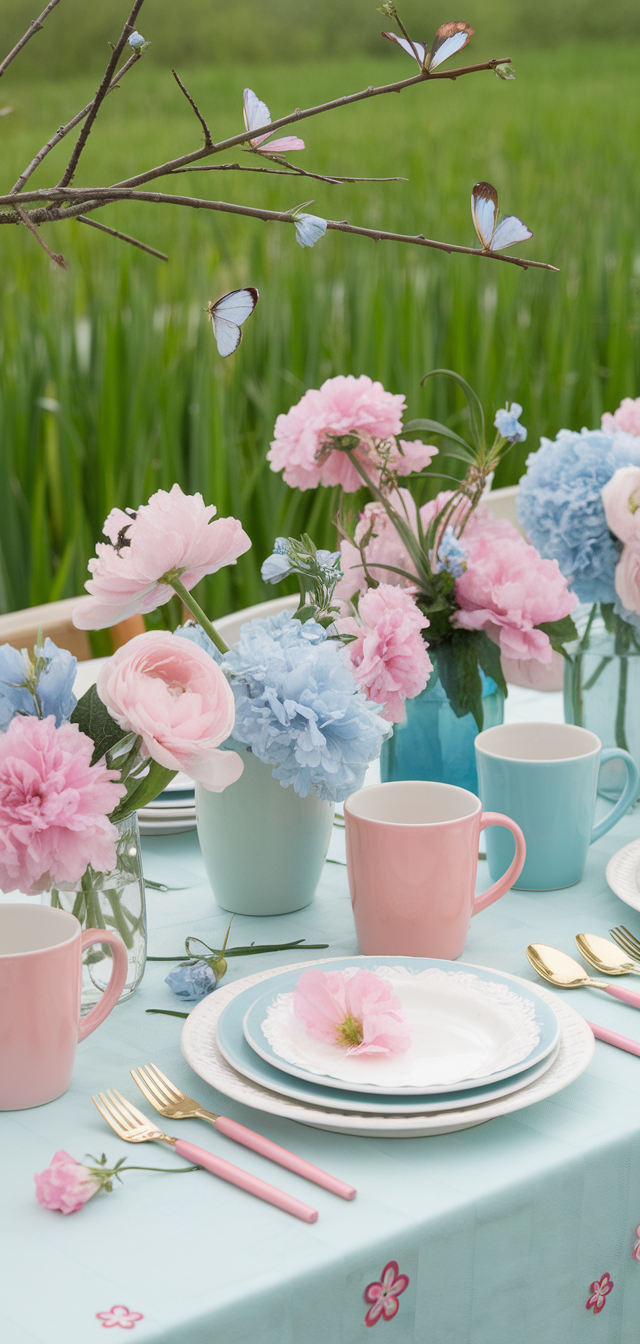 10 Beautiful Spring Table Decor Ideas