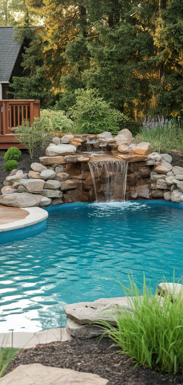 10 Stunning Semi Inground Pool Ideas