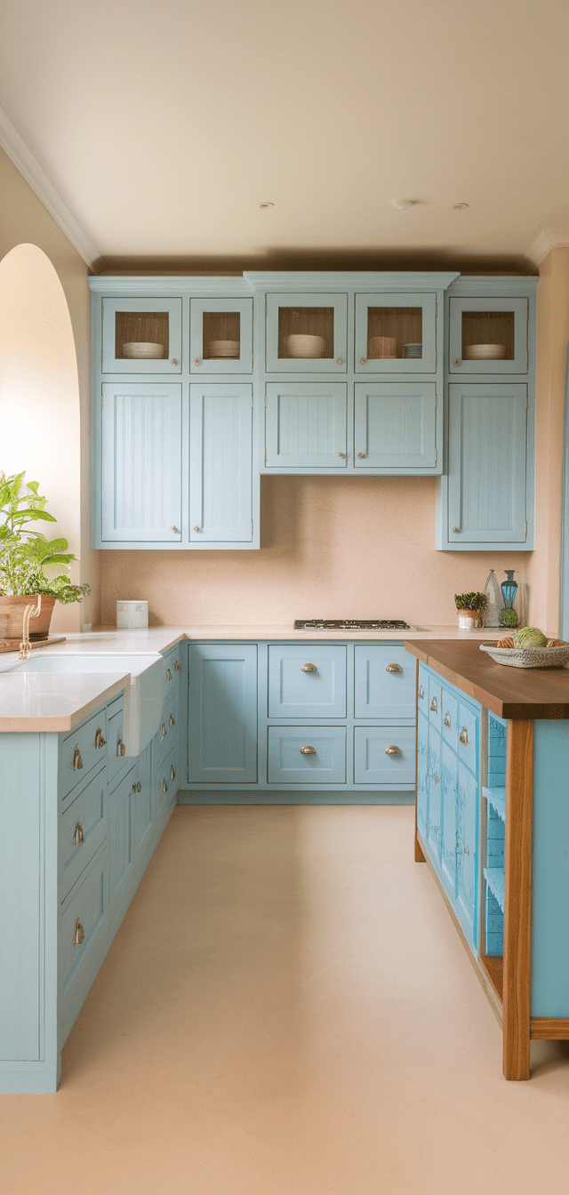 10 Beautiful Kitchen Cabinet Color Ideas