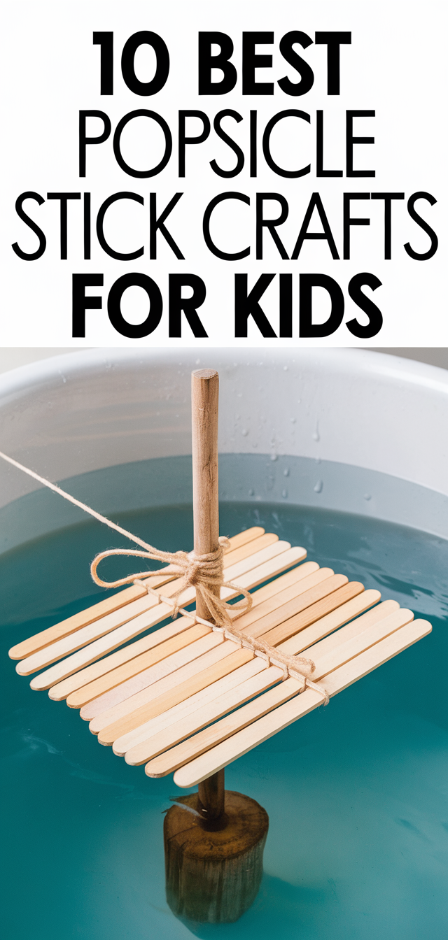 10 Best Popsicle Stick Crafts For Kids