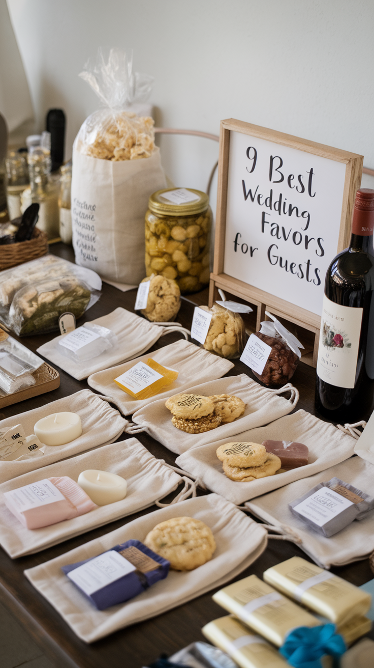 9 Best Wedding Favors for Guests