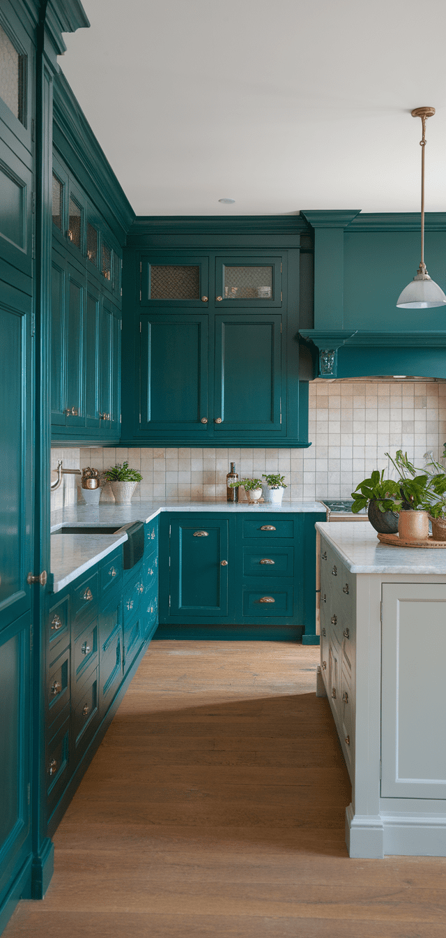 10 Beautiful Kitchen Cabinet Color Ideas