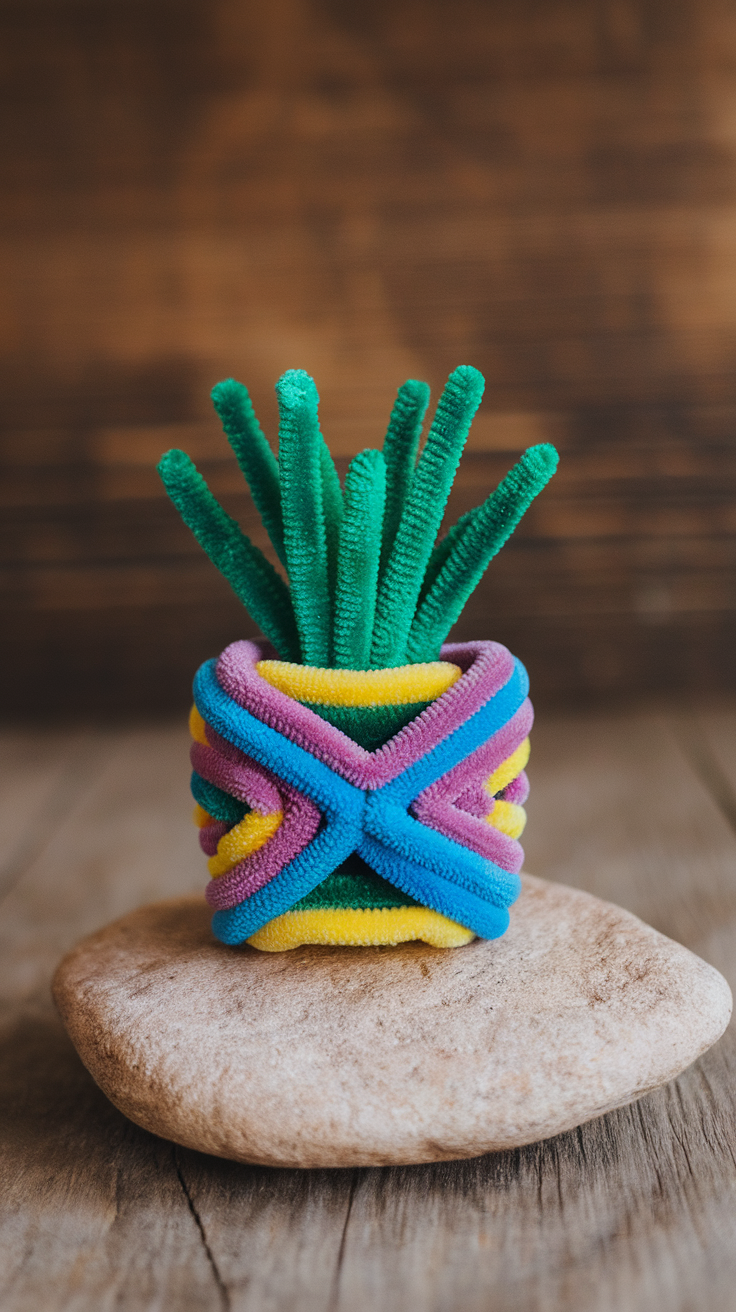 10 Creative Pipe Cleaner Flower Ideas
