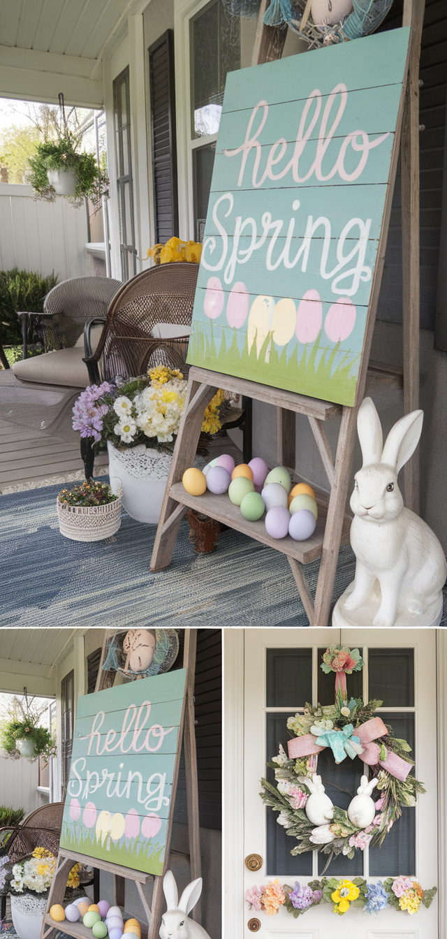 10 Beautiful Spring Front Porch Decor Ideas