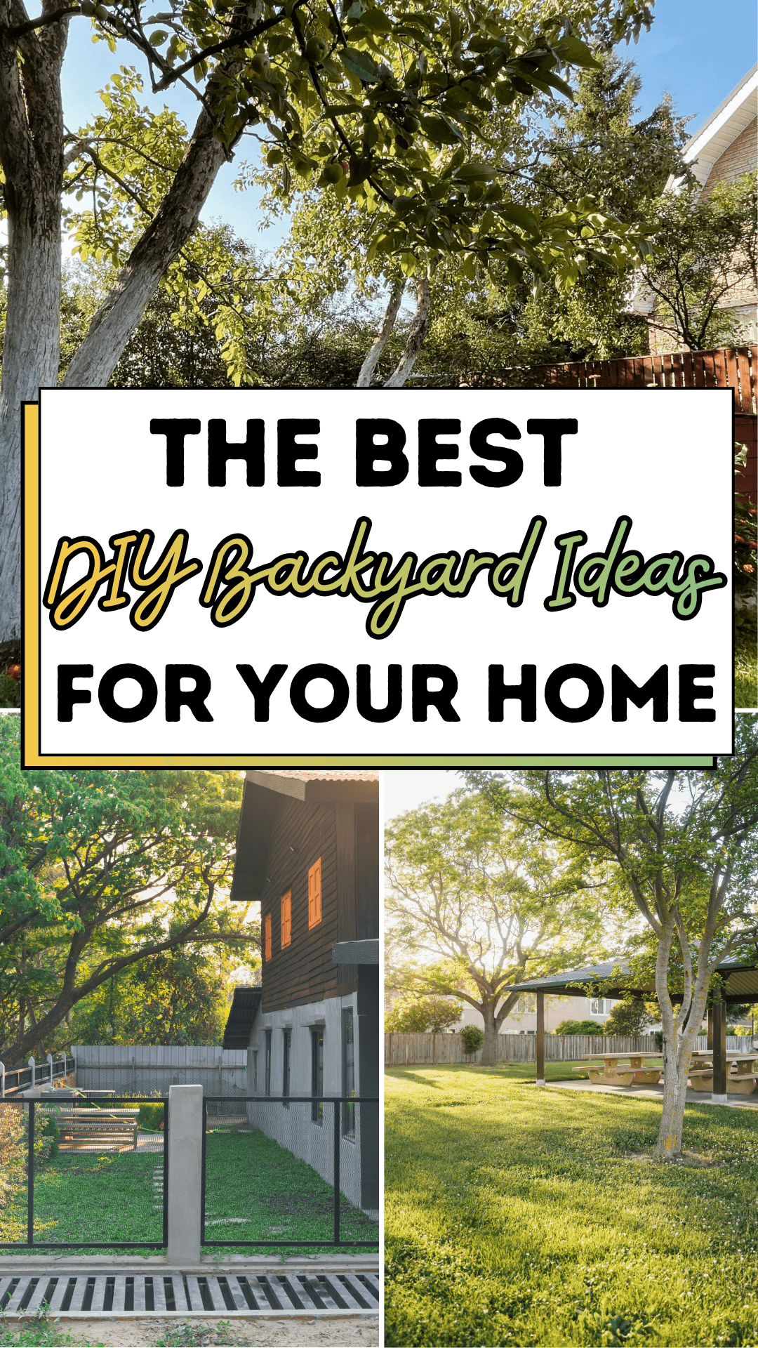 The Best DIY Backyard Ideas for Your Home