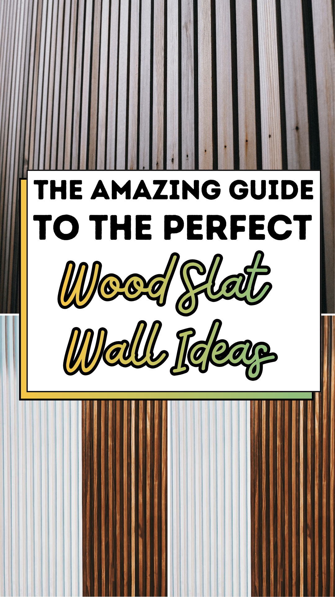 The Amazing Guide to the Perfect Wood Slat Wall Ideas