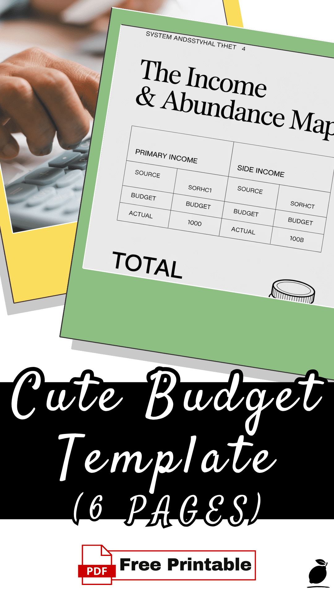 How a Cute Budget Template Can Make Your Life Easy