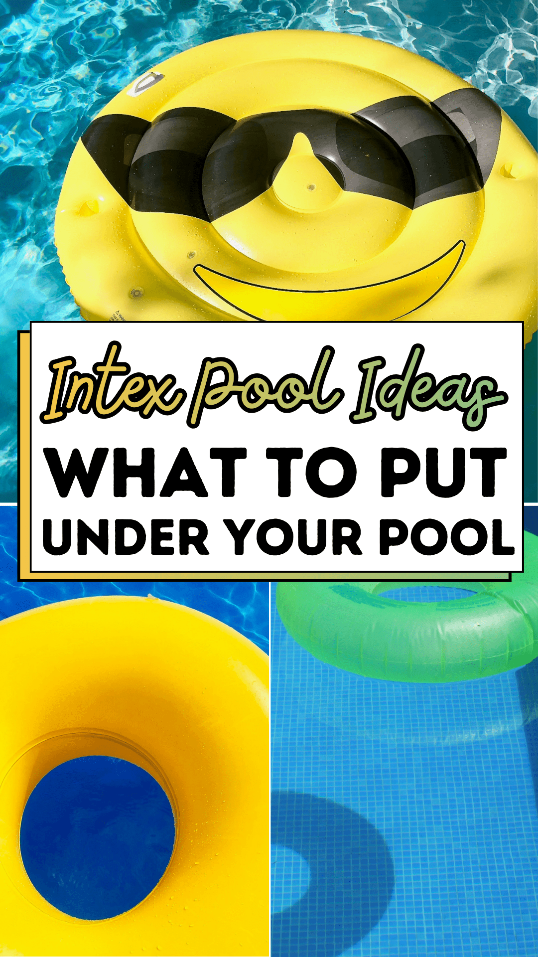 Intex Pool Ideas: What To Put Under Your Pool