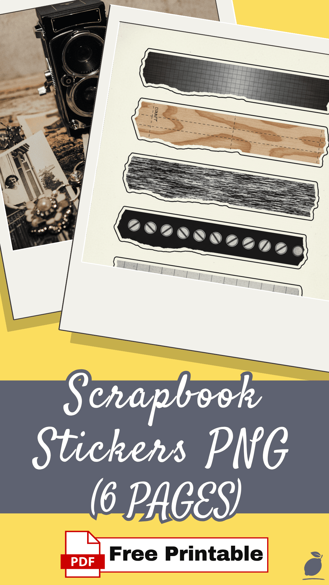 How Our Scrapbook Stickers PNG Collection Ends Creative Overwhelm