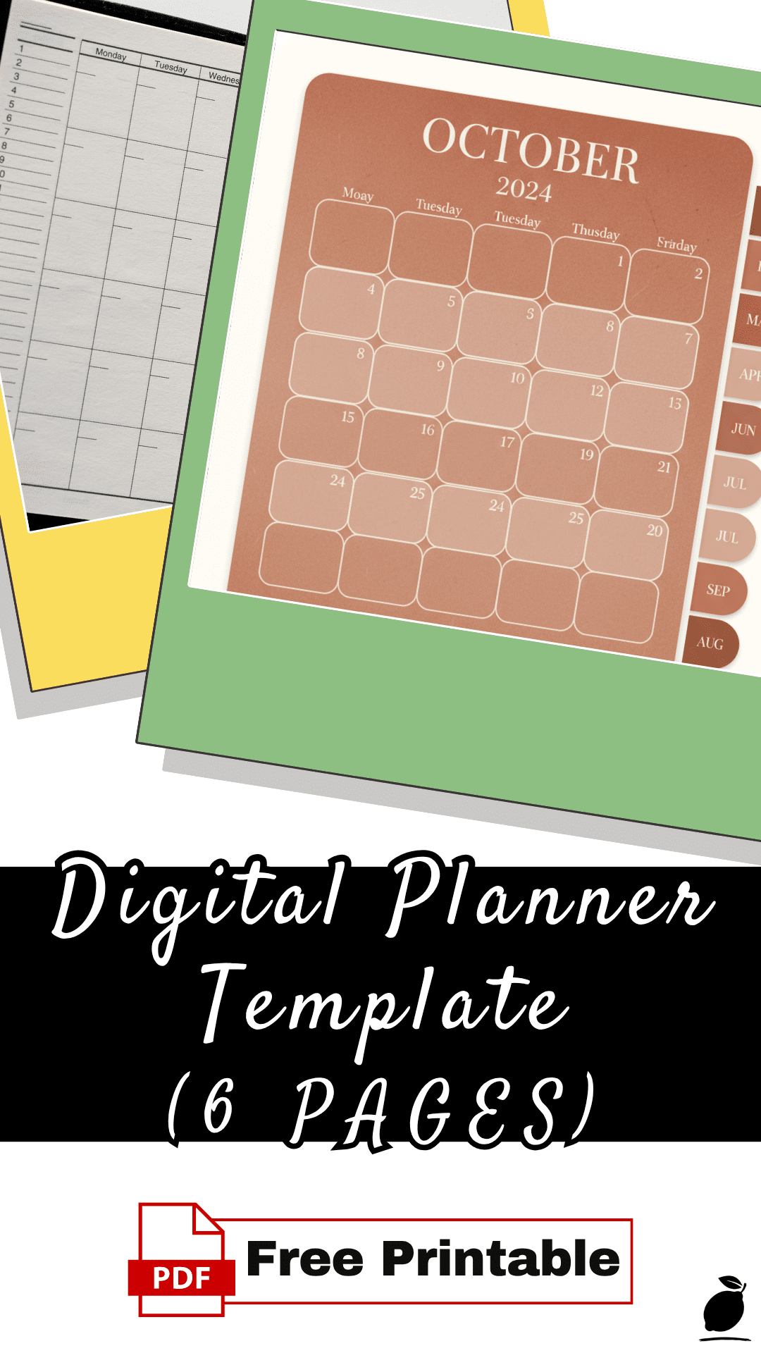 How Our Digital Planner Template Ends Planning Overwhelm
