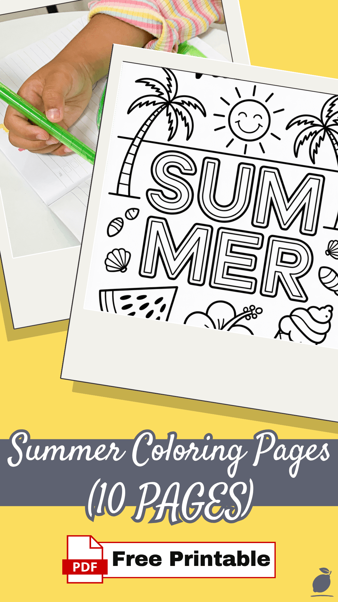 How Our Summer Coloring Pages End Seasonal Overwhelm