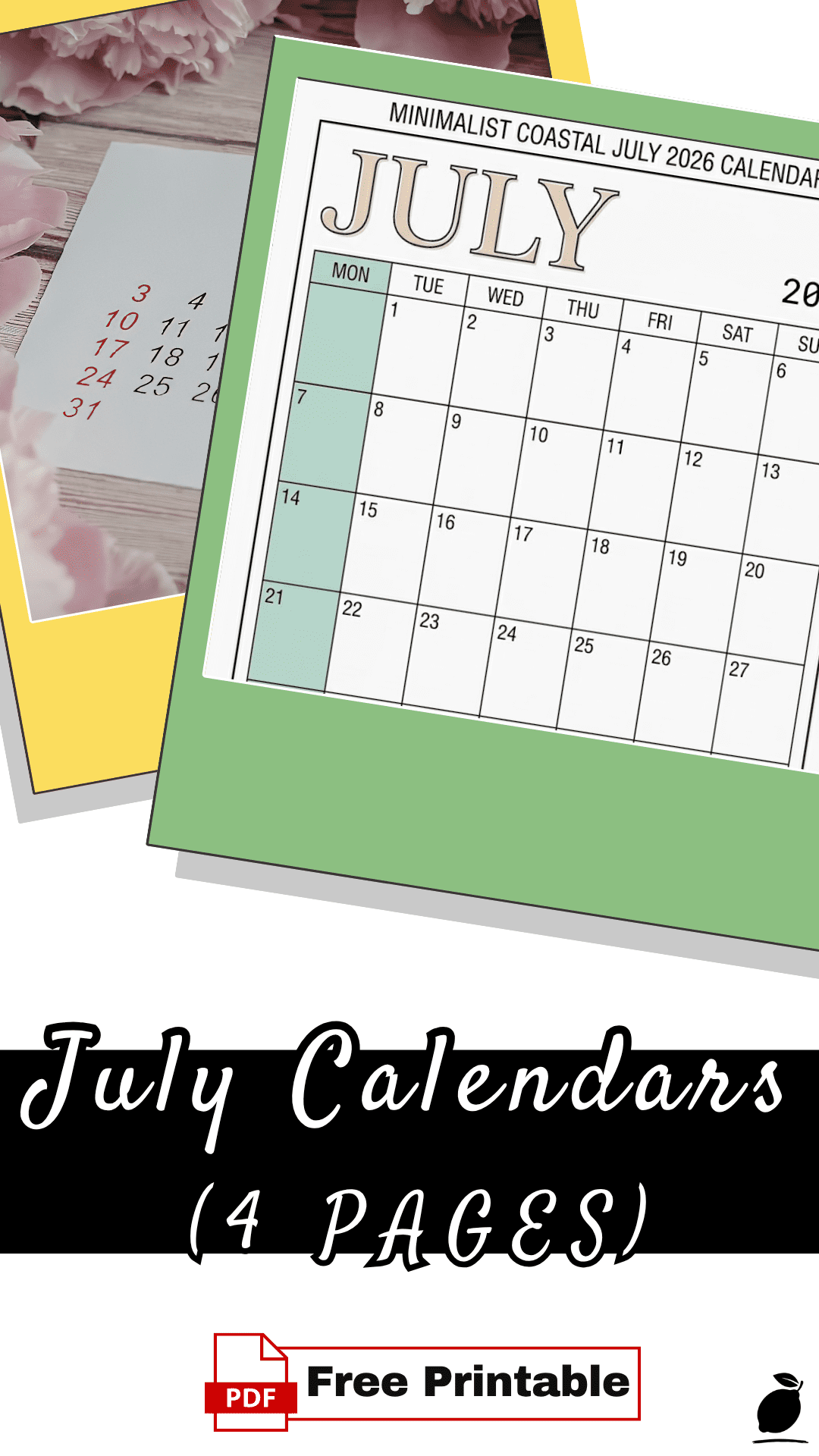 How Our July Calendars End Seasonal Planning Overwhelm