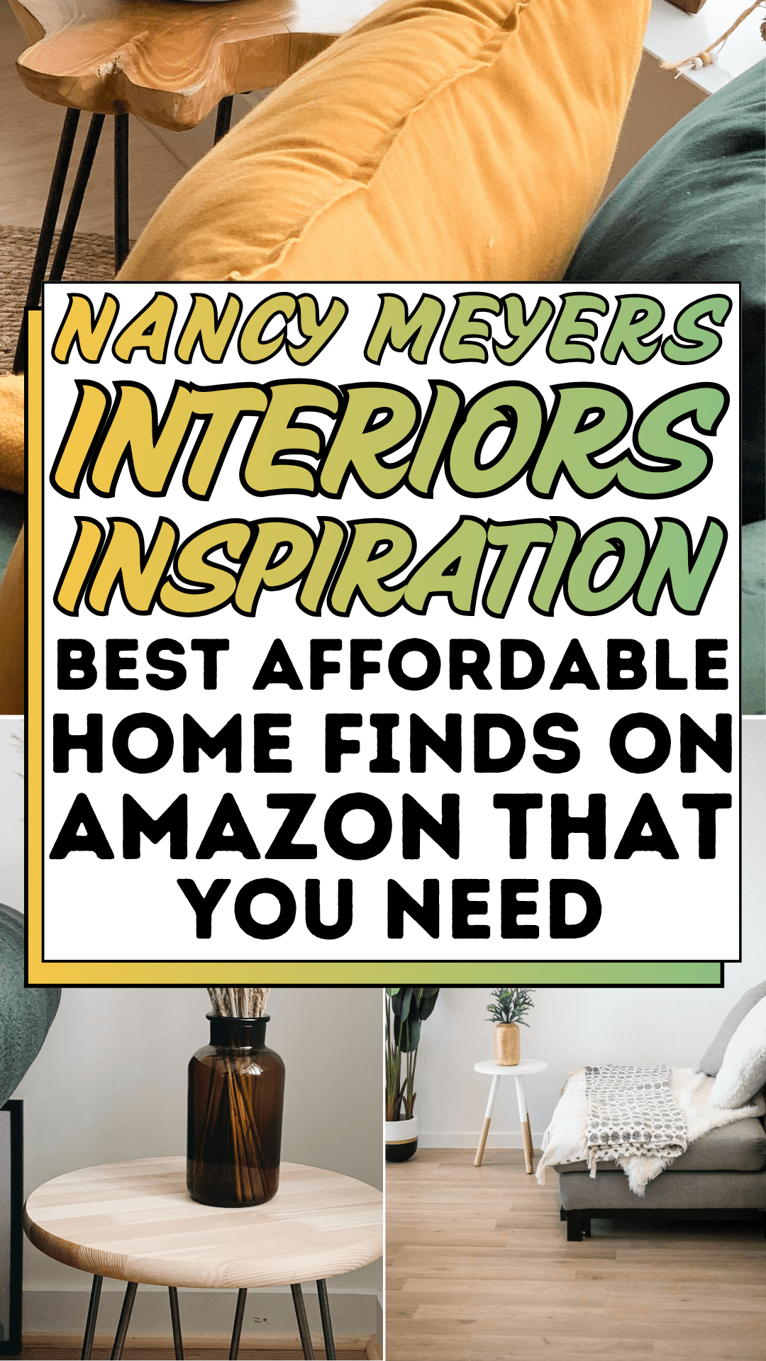 Nancy Meyers Interiors Inspiration: Best Affordable Nancy Meyers Home Finds on Amazon that You Need