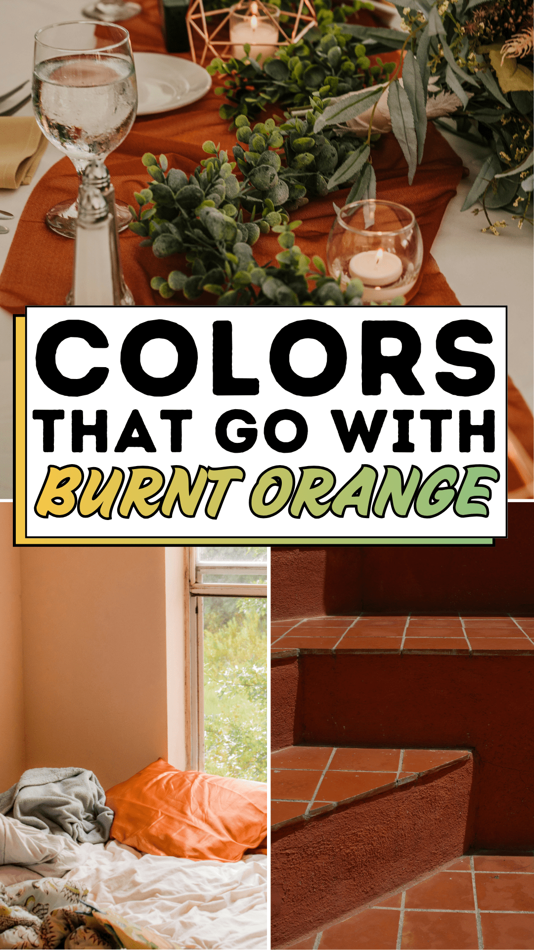 Colors That Go With Burnt Orange