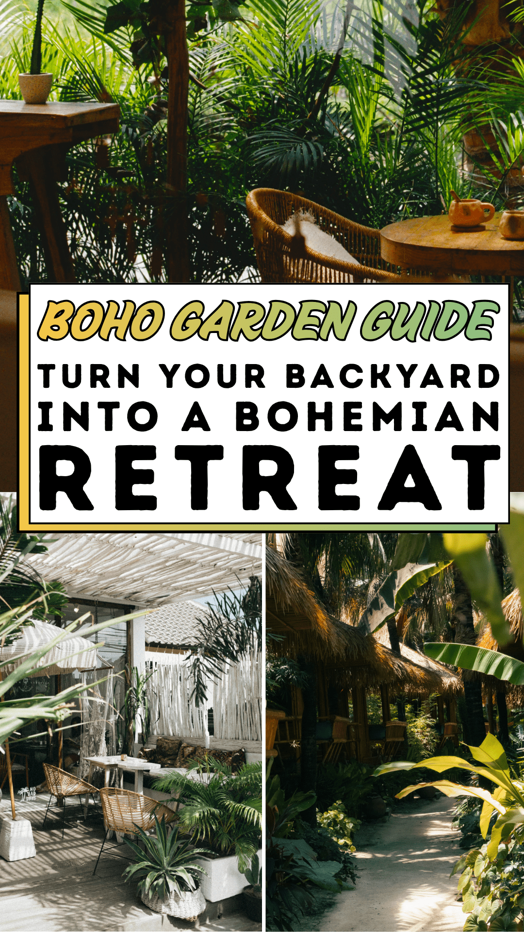 Boho Garden Guide: Turn Your Backyard Into a Bohemian Retreat