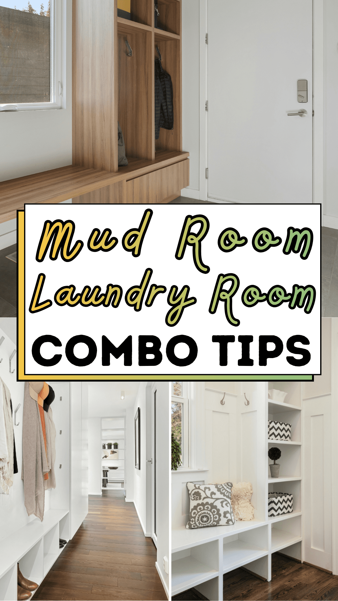 Mud Room Laundry Room Combo Tips