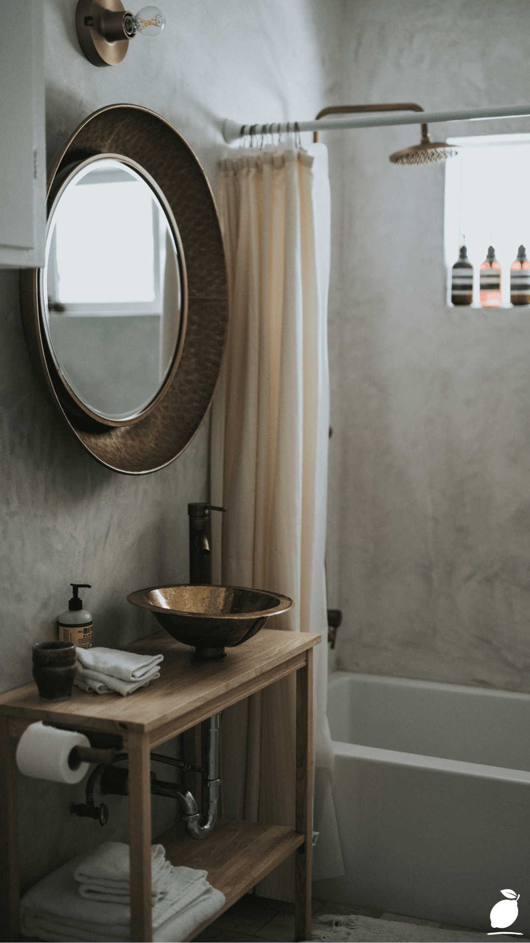 How To Use Curtain Panels As Shower Curtains