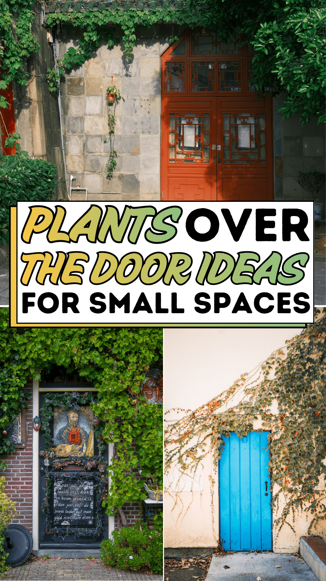 Plants Over The Door Ideas For Small Spaces