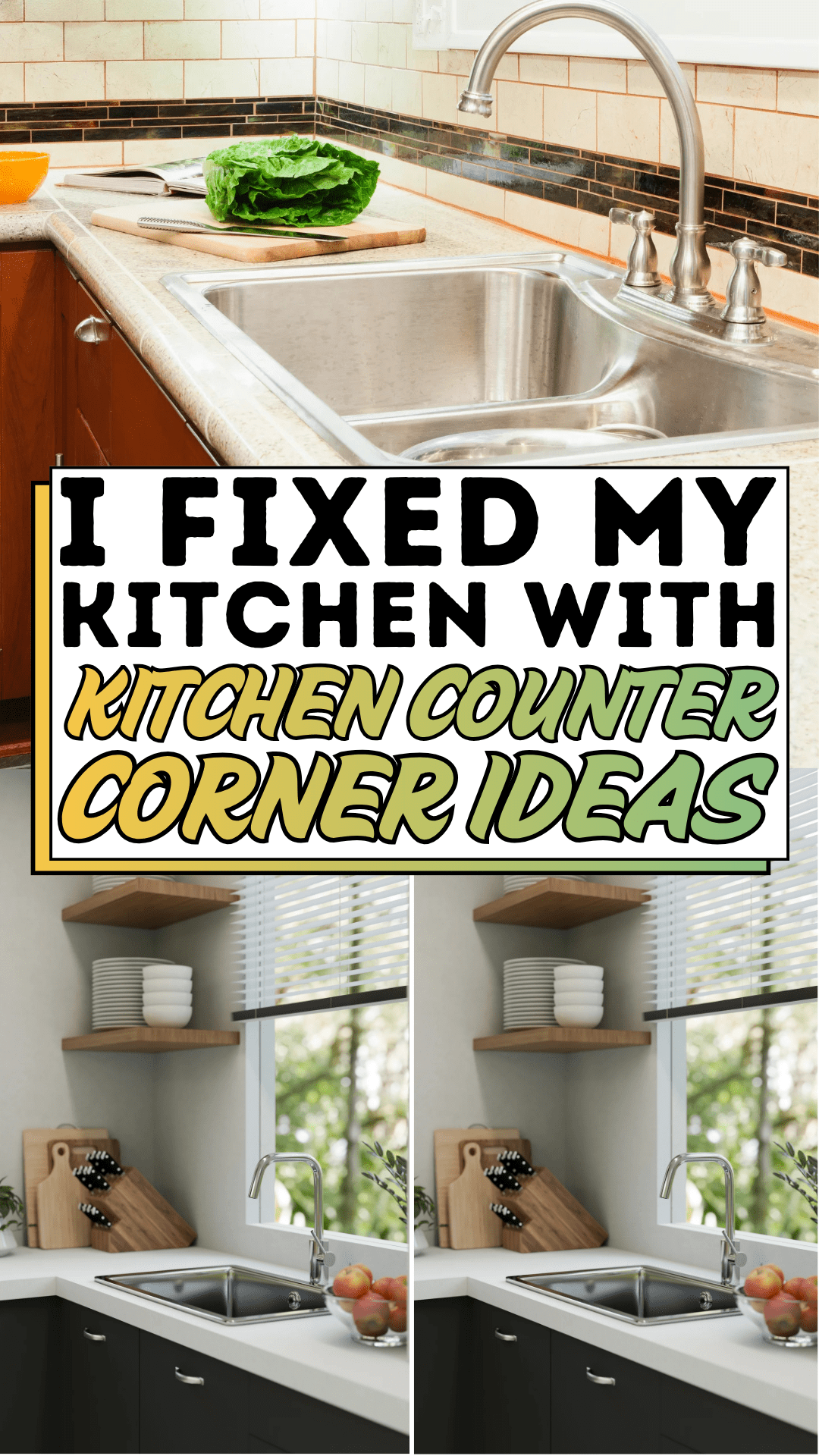I Fixed My Kitchen with Kitchen Counter Corner Ideas