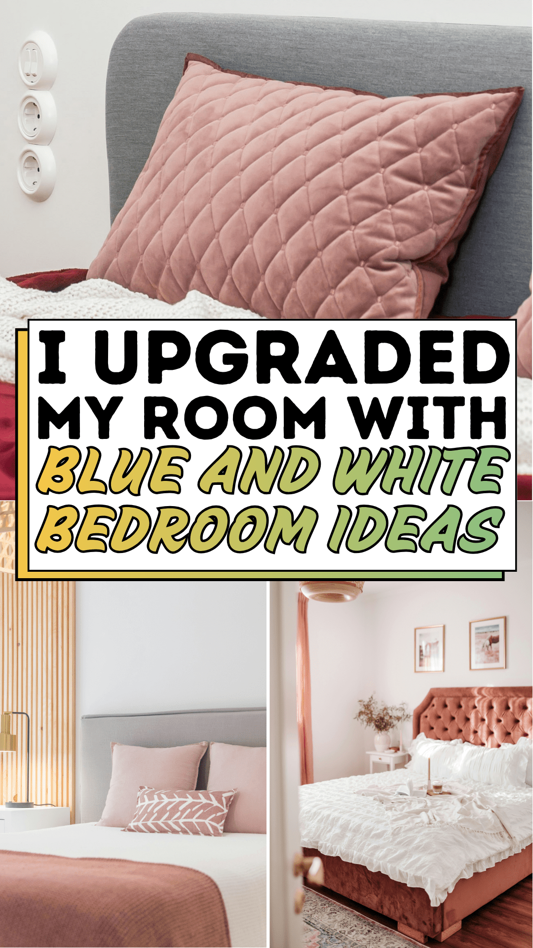 I Upgraded My Room with Dusty Pink Bedroom