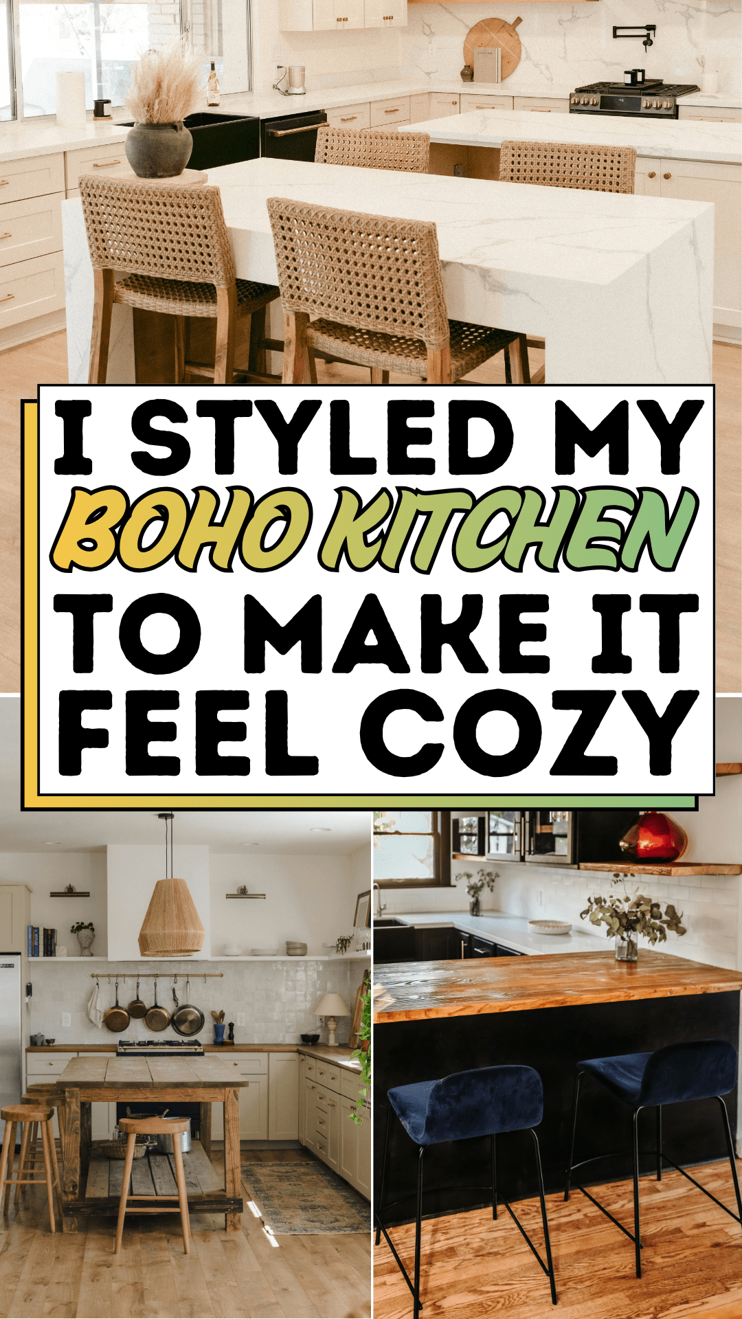 I Styled My Boho Kitchen to Make It Feel Cozy