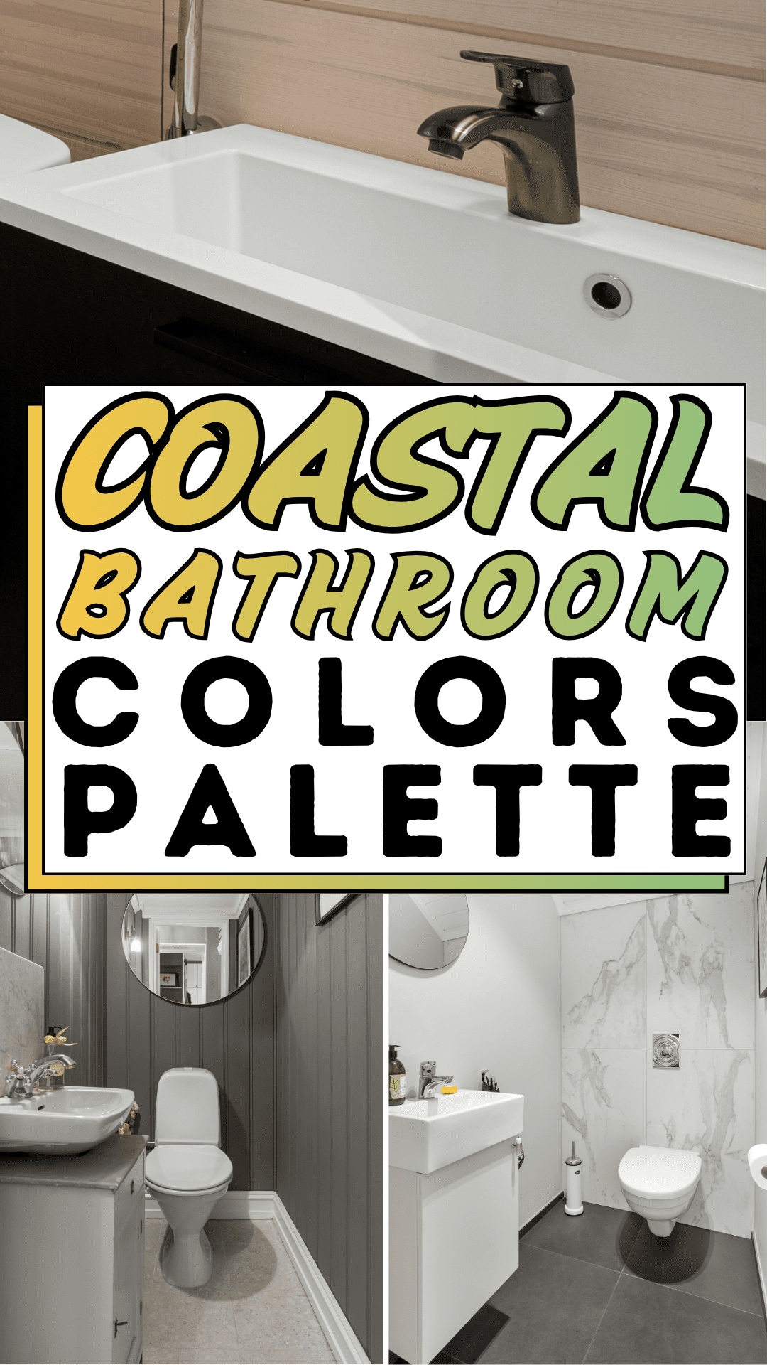 Coastal Bathroom Color Palette