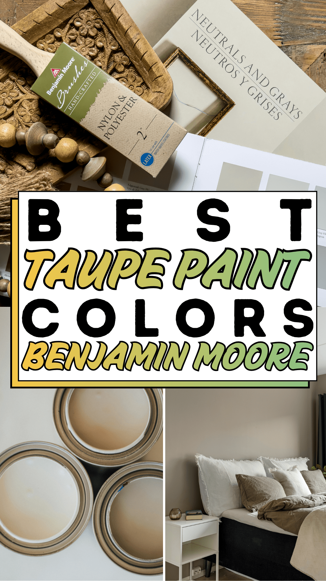 Best Taupe Paint Colors Benjamin Moore