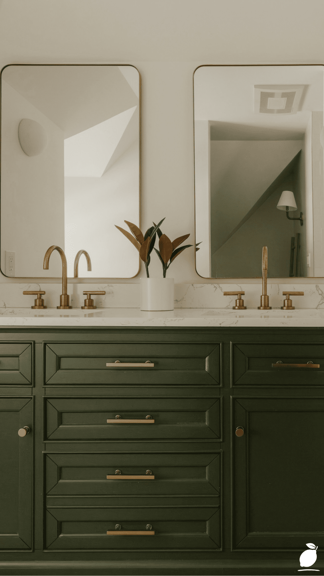 I Styled My Space Using Green Bathroom Ideas
