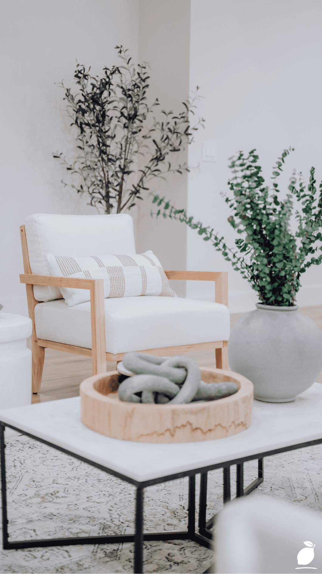I Used Organic Modern Living Room Ideas to Create a Earthy Space