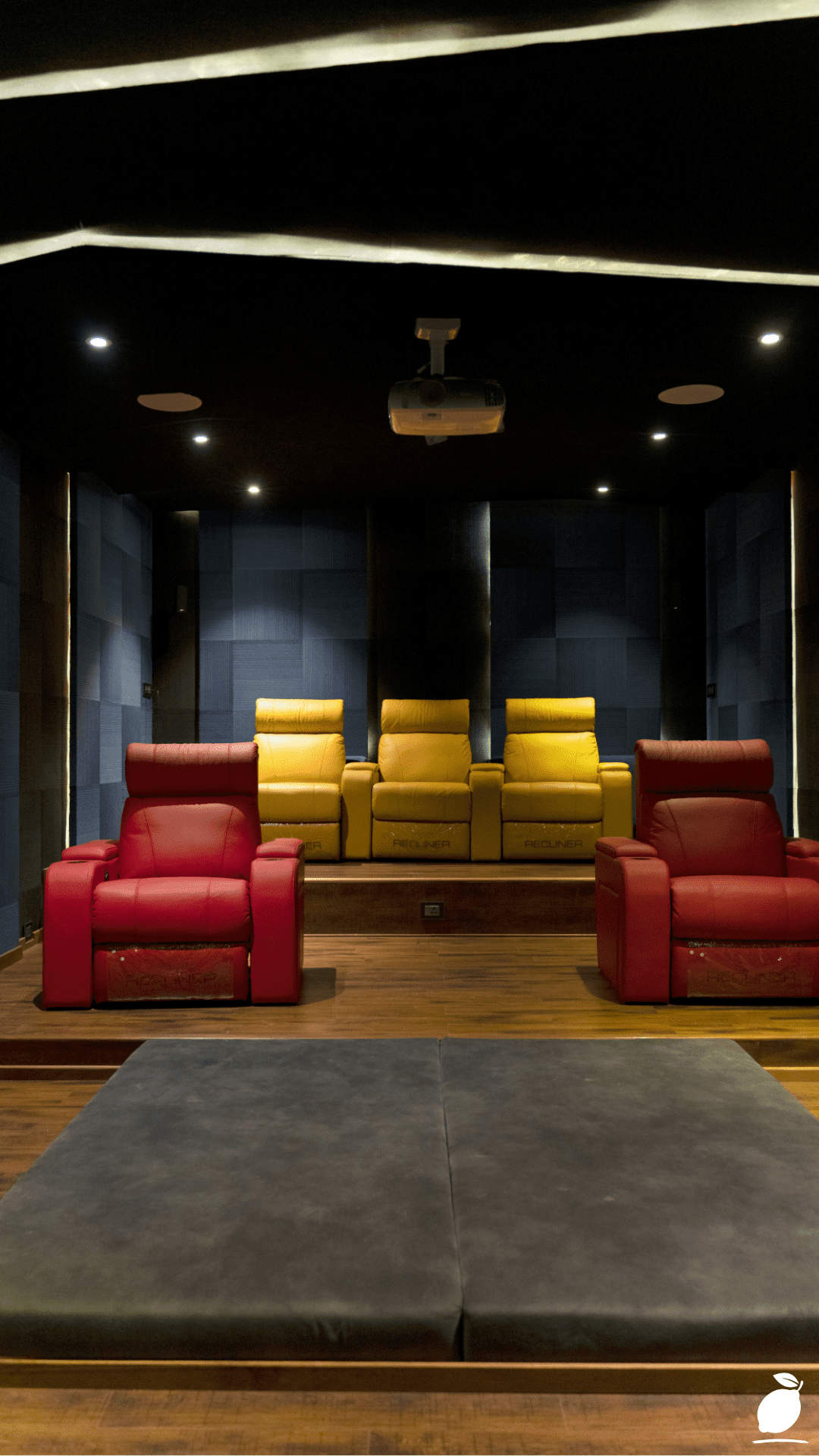 I Used Home Theater Ideas to Create a Movie Night Space