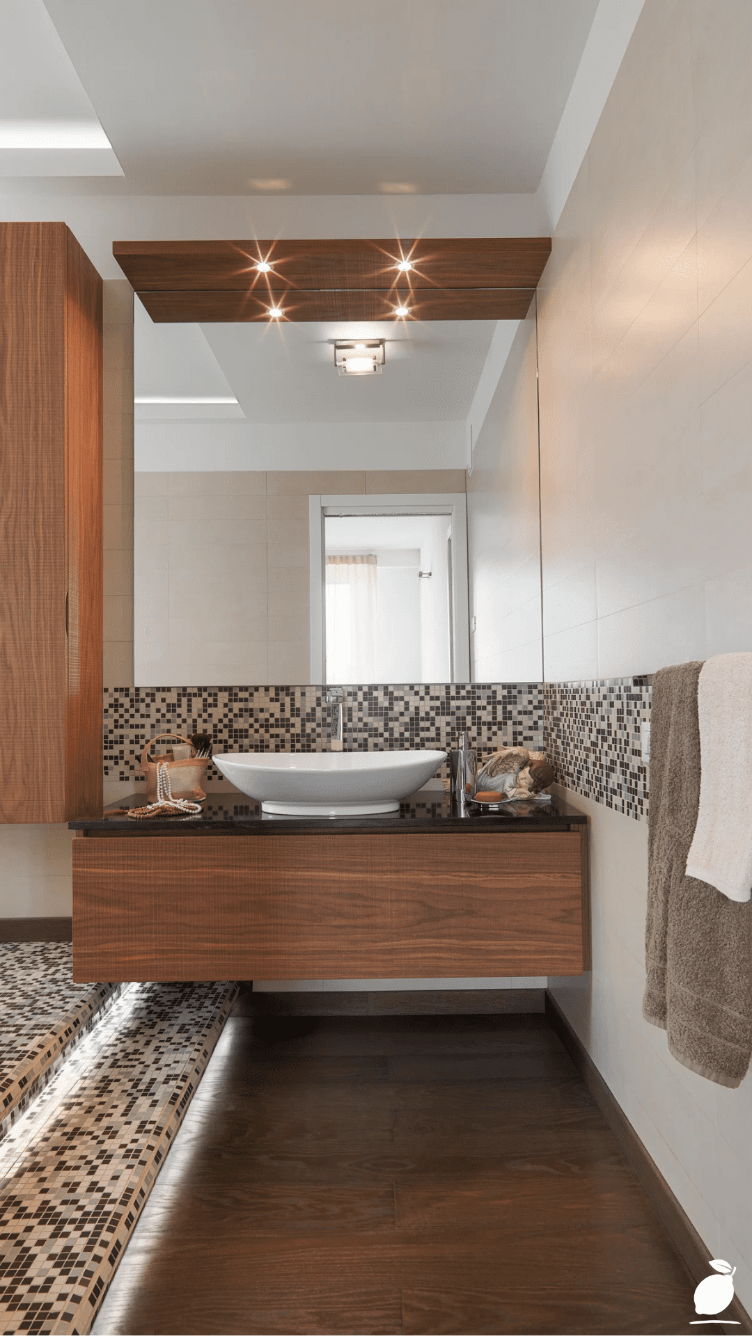 I Styled My Space Using Transitional Bathroom Design