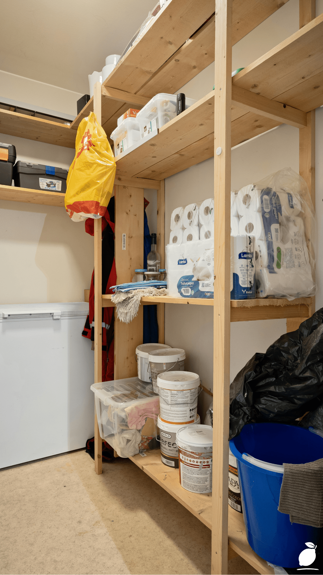 How To Build Inexpensive Basement Storage Shelves