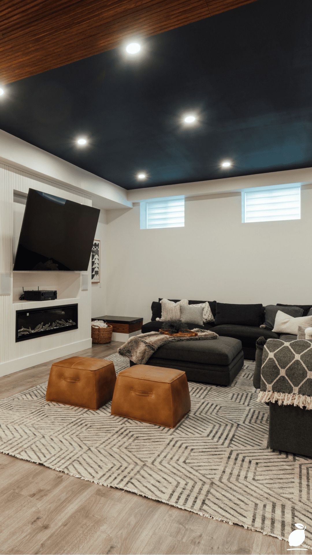 I Used Home Theater Ideas to Create a Movie Night Space