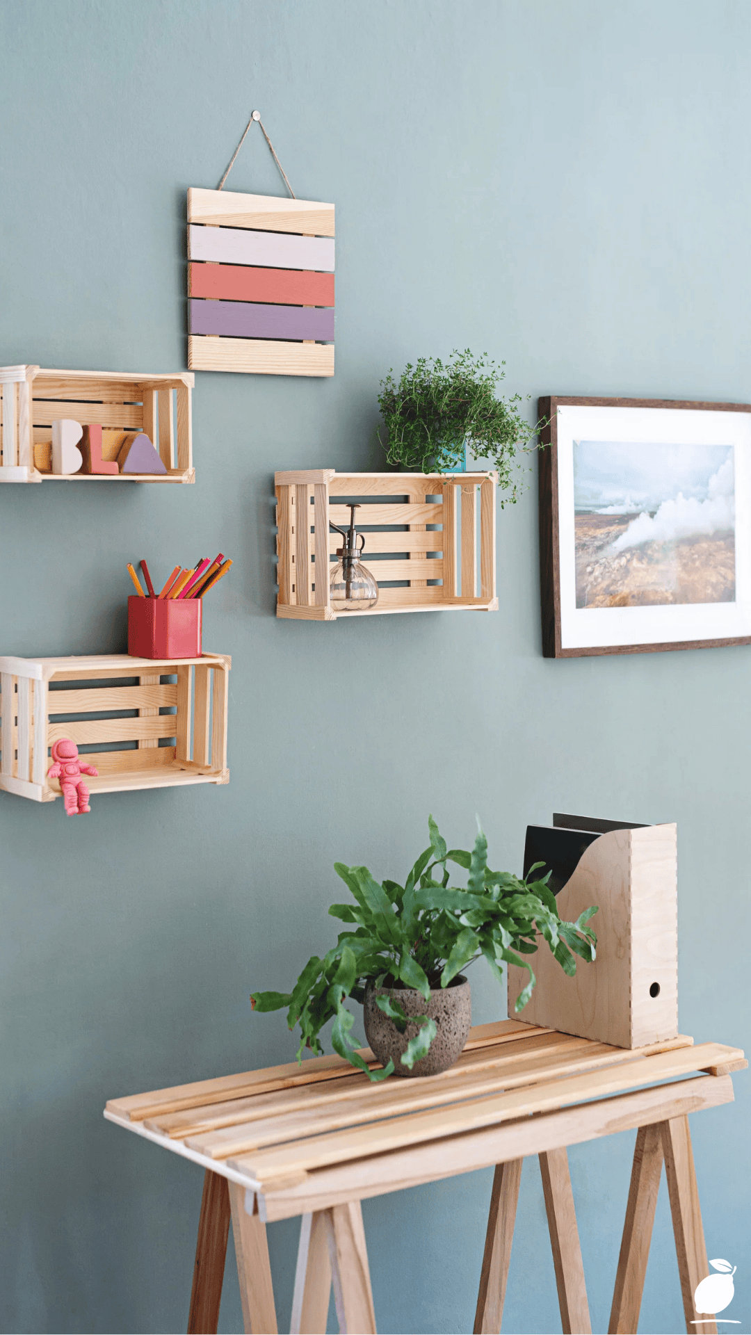 I Upgraded Our Room with Wooden Crate Shelf Ideas